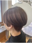 挑戦しやすいハンサムショート