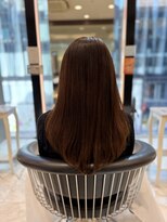 パーマ落としラボ アピッシュ 銀座(apish)&nbsp;うる艶ストレートにリセット