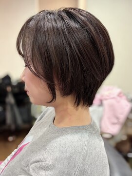 アクティフ(actif) お客様のリアルなショートヘアスタイル　40代【名古屋駅actif】