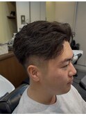 ショートフェザーパーマ