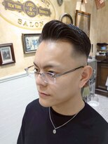 ルドローブラントオオサカ(LUDLOW BLUNT Osaka) 【LUDLOW BLUNT】ハイフェードカット バーバーヘア