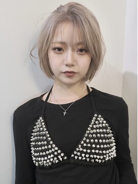 ゾーイ ケゴ 天神今泉(ZOEY kego) 今泉　モードヘア　ハイトーンボブ