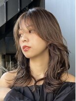 アルカナ 原宿表参道(ARCANA)&nbsp;ブリーチなしダブルカラー  レイヤーカット 顔周り　渋谷 原宿