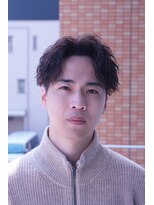 シフト メンズ オンリー サロン 薬院店(SHIFT Men's only salon)&nbsp;ツイストスパイラルセンターパート