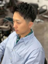 ホーミーズ 横須賀中央店(homies)&nbsp;アップバンク フェードカット メンズショート 20代 ビジネスヘア