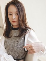 アッシュ 元住吉店(Ash)&nbsp;ナチュラルストレートx大人なセミロング