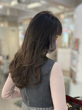 アレックスウェアハウス(alex warehouse)&nbsp;【髪質改善】オーガニックカラー×ミルクベージュ