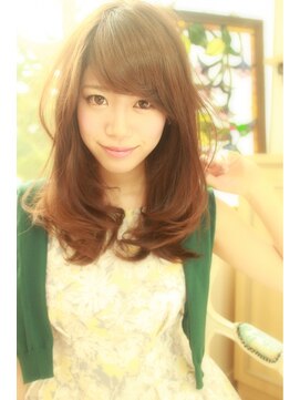 トータルビューティーサロン プリエ(prier) ★prier de k-two ★ナチュラルストレート毛先ワンカール