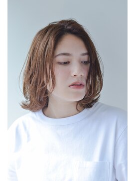 アトリエイトワ(atelier ittowa) くびれヘア/ハイライトカラー/アプリコットオレンジ/美髪/  273