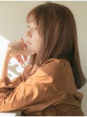 小顔ナチュラルストレート