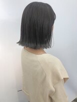 ビファインべクス(Befine becs) 暗めもできる！透明感アッシュ！切りっぱなし