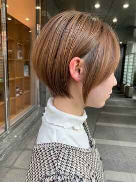 ロンドブルーム 天神大名店(Lond Bloom) まとまりすぎるショートヘア/ショートボブ/大人可愛い
