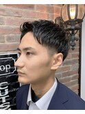 アップバングショート