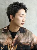 スパイキーショート【ツーブロック刈り上げなし】