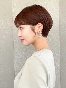 ロンド レグリーズ 立川(Lond leglise) ショート×顔周り×前髪×シルキーベージュ×グレージュカラー