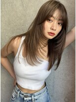 サイン 表参道(SIGN)&nbsp;グレージュ　ザクザクレイヤーカット