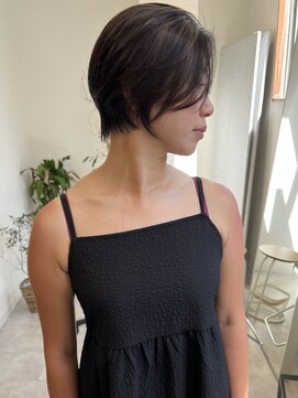 キノ(kino) ショートハンサムショート前髪なしくびれ丸み