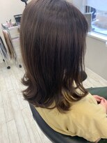 ヘアアンドメイク サファイア 豊橋店(ヘア&メイク SAPPHIRE)&nbsp;#ボブ#外ハネ#ブラウン#アッシュ#艶髪#豊橋#美容院