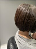 グレーカラーボブ
