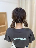 ツイン　ツイン団子　三つ編み　イベント　ライブ