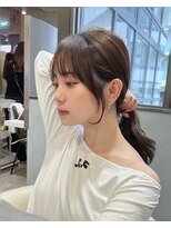 グロー 大宮(GLROW)&nbsp;□ 韓国大宮顔周りレイヤーカットハッシュカットワンホンヘア