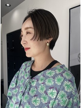 インチェルシー(in chelsea) ハンサムショート×グレージュカラー