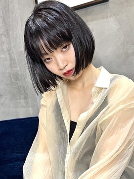 ローリー(Rowlly) #ボブ#黒髪