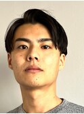 ビジネスショートメンズマッシュツイストパーマツーブロック