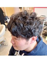 桜デコルポル(桜DECOルポル) ほどよくゆらぐ、お手入れカンタンメンズパーマ☆