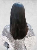 小顔ライン重めロング20代30代40代50代大人女子艶髪