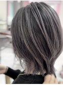 バレイヤージュ/ショートカット/大人ショート/30代/40代