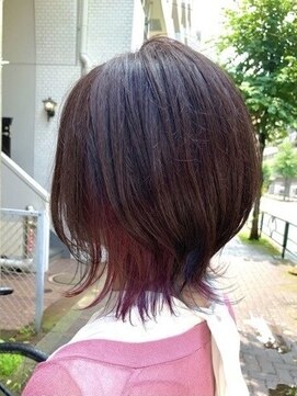 アース オーセンティック 三鷹店(EARTH Authentic) ウルフ×ミックスインナーカラー