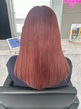 ミニョン(mignon) 韓国/ダブルカラー/ブリーチ/ピンク/学割U24/新越谷/南越谷/草加