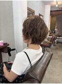 木村法子【ショートカット×パーマ】