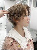 くせ毛/ハンサムショート