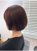 長く収まる！ショートボブ○