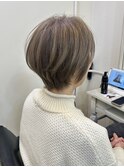 ダークアッシュ/似合わせカット/ミディアムレイヤーカット