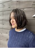あごライン/ボブミニボブ/切りっぱなしボブ