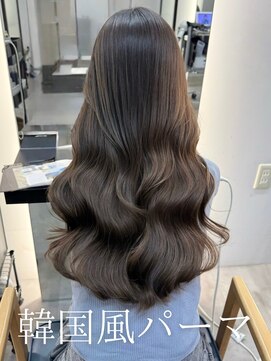 エース 梅田(ace) コテ巻き風パーマ /韓国風パーマ/デジタルパーマ/レイヤーカット