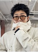 スパイキーショート/メンズカット/眉毛カット/フェード/門真