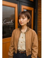 コポル(Copol)&nbsp;まわりと差がつく大人ショート×まろみベージュ