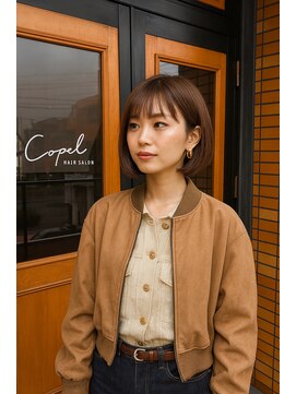 コポル(Copol) まわりと差がつく大人ショート×まろみベージュ