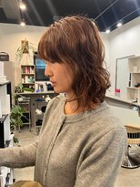 ドッグスター(dog star)&nbsp;レイヤーパーマニュアンスパーマくせ毛風パーマ登戸向ヶ丘遊園