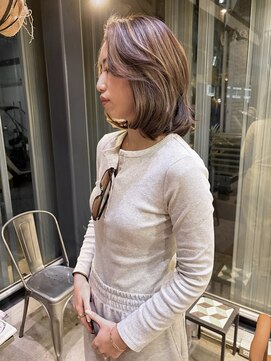 チックタック モーガン モデル(TICK-TOCK MORGAN Model) ハイライトカラー/ボブレイヤー/元町美容室