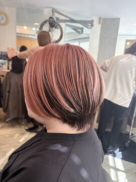 ジェイジェイウィル 一之江店(JJ will) ピンクニュアンスショート