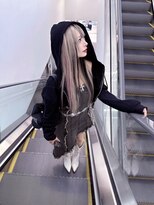 インク 渋谷(INK.)&nbsp;ダークアッシュ/似合わせカット/ミディアムレイヤーカット