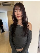 ニコフクオカヘアーメイク(NIKO Fukuoka Hair Make)&nbsp;《NIKO》ロングレイヤー.顔まわりレイヤー.ハッシュカット