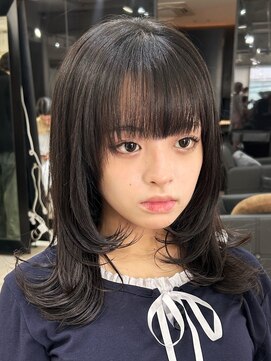 アクアオモテサンドウ(ACQUA omotesando) ＊ハッシュカットウルフロングレイヤーカットハイレイヤーカット