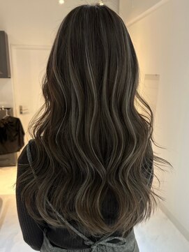 ヘアーサロングランデ(HAIR SALON GRANDE) ハイライトカラーミルクティーベージュレイヤーカット