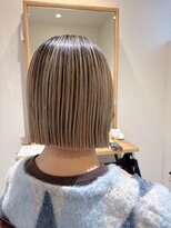 スーリール 春日千歳町店(Sourire)&nbsp;ボブ　デザインカラー